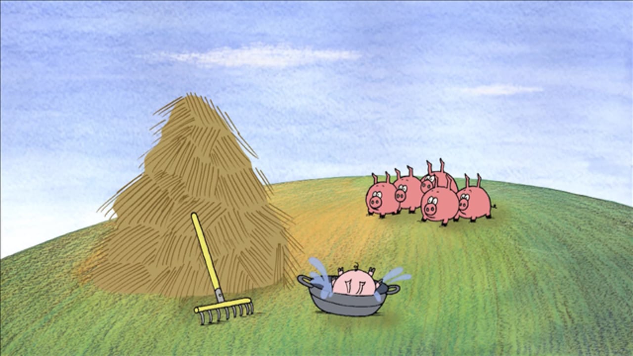 Little Pig is Flying
